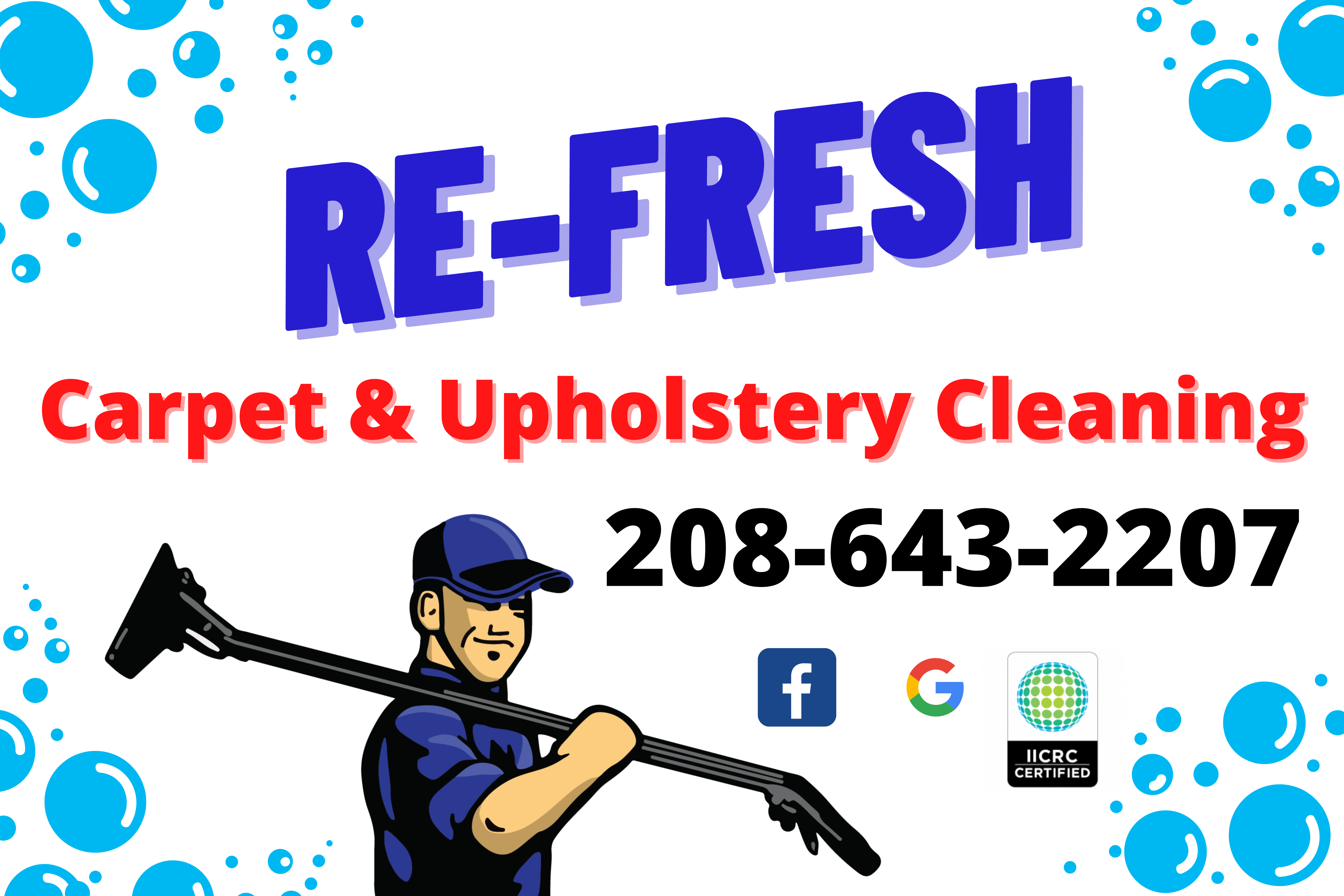 Re-fresh Carpet and Upholstery Cleaning Logo